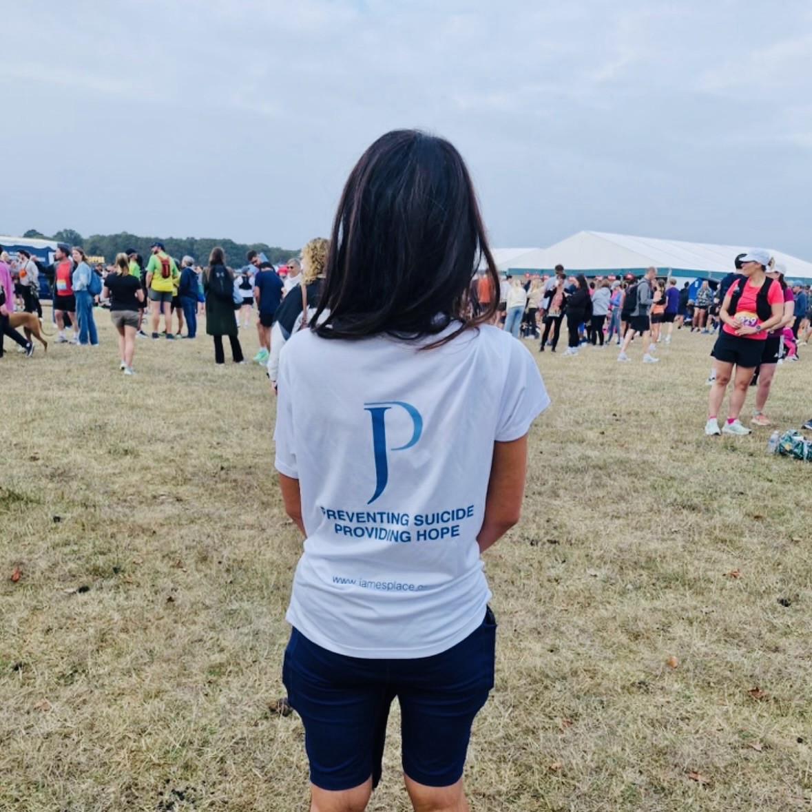 JamesPlaceUK's tweet photo. This #FundraisingFriday, we're celebrating Suky, who took on the Windsor Half Marathon for us last weekend in memory of her dear friend Michael.
In honour of Michael's memory, she has raised an incredible £1,764 for James' Place. https://t.co/hg4iJ4lpx4