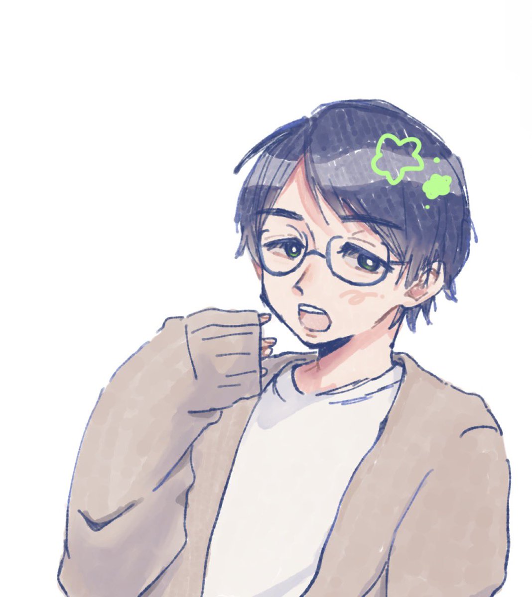 nemunyan_1101's tweet photo. 最近髪伸びて前髪あるのうれしいぞ〜の絵（い） https://t.co/VQHS7i2MdU