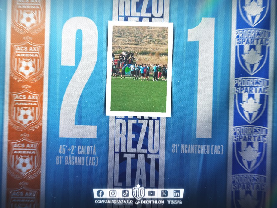 progresul1944's tweet photo. 🇳🇮 Eșec în deplasare la AXI Arena 🇳🇮

💙 Tot înainte! 💙 https://t.co/33PuOzIhvR