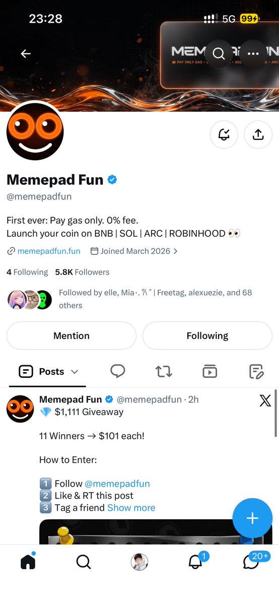 vitaminuz's tweet photo. @memepadfun love seeing another massive giveaway from memepadfun, and 11 winners gives everyone a solid shot! good luck to everyone entering 💎
tnx a lot @memepadfun 🧡
#MemepadFun https://t.co/ytmIJybulw