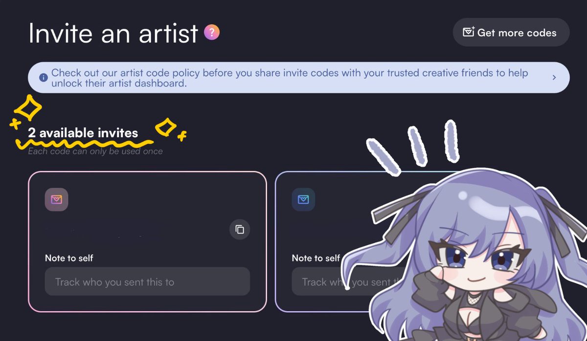 GHEE_ART_'s tweet photo. 💚VGen Code Giveaway💚

2 invites available ✨

▶︎ Share atleast 3 of your artworks
▶︎ Like + RT this post
▶︎ Follow (optional)

🗓️Ends in Oct 10 #VGencode #VGencodeGiveAway https://t.co/A1hRAgyIXw