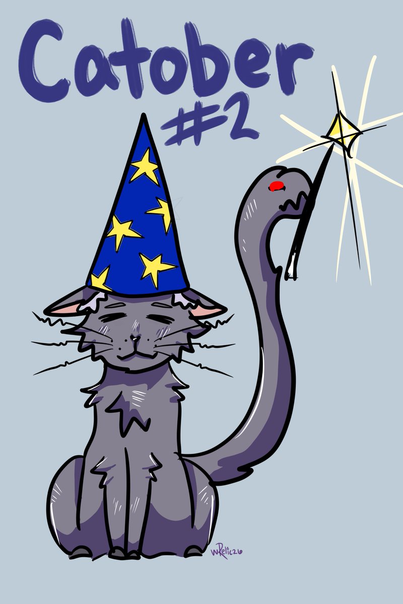 unhingedandeepy's tweet photo. Missed day one but here's Catober #2!! I'll do double one day to catch up!

#inktober #art #digitalart #cat https://t.co/APVJ4e6DCn