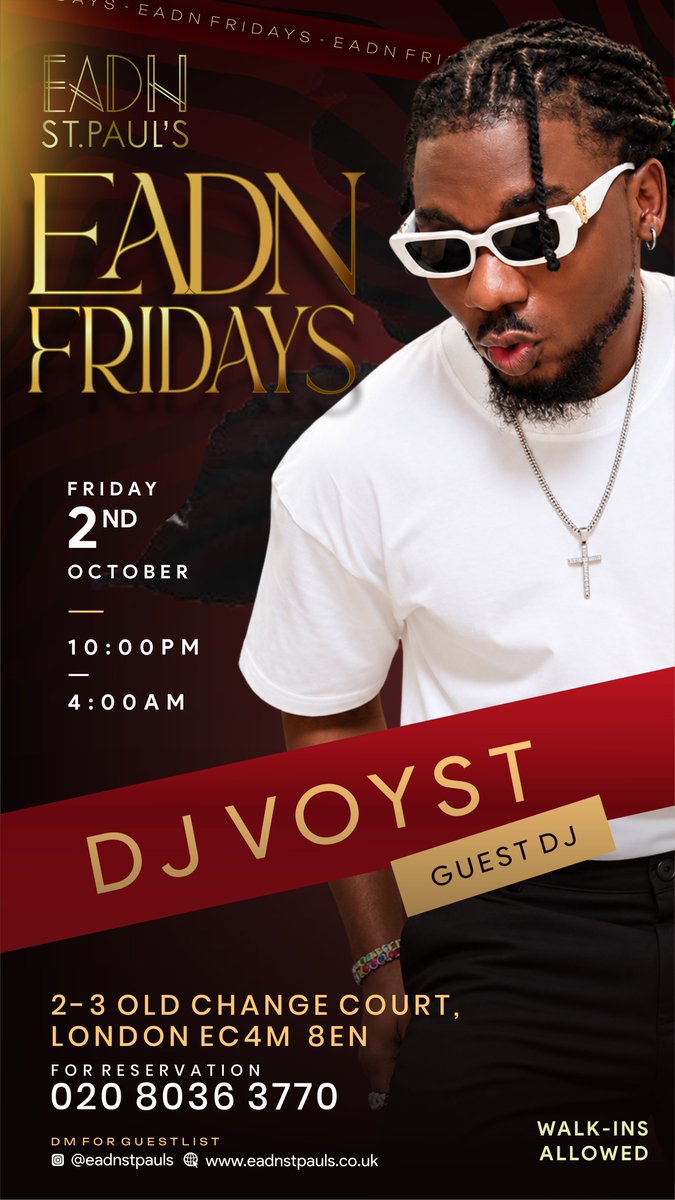 djvoyst's tweet photo. The motive tonight!!! 
Pull up on me if you’re in LONDON 🥳💫 https://t.co/erdupzWiG9