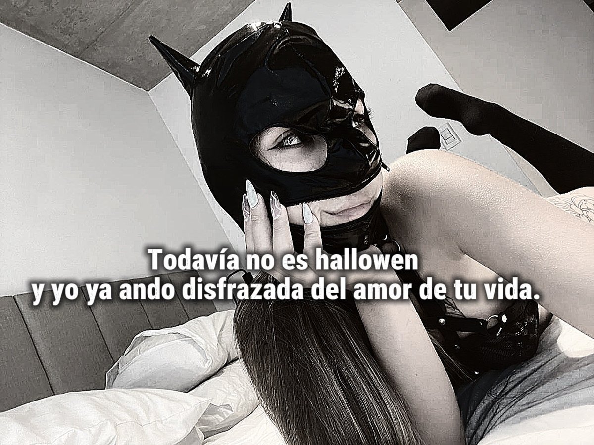 Marfe_20's tweet photo. Y tu? De qué piensas disfrazarte?😈🤭🫣😏🔥 https://t.co/DUCCuFvs65