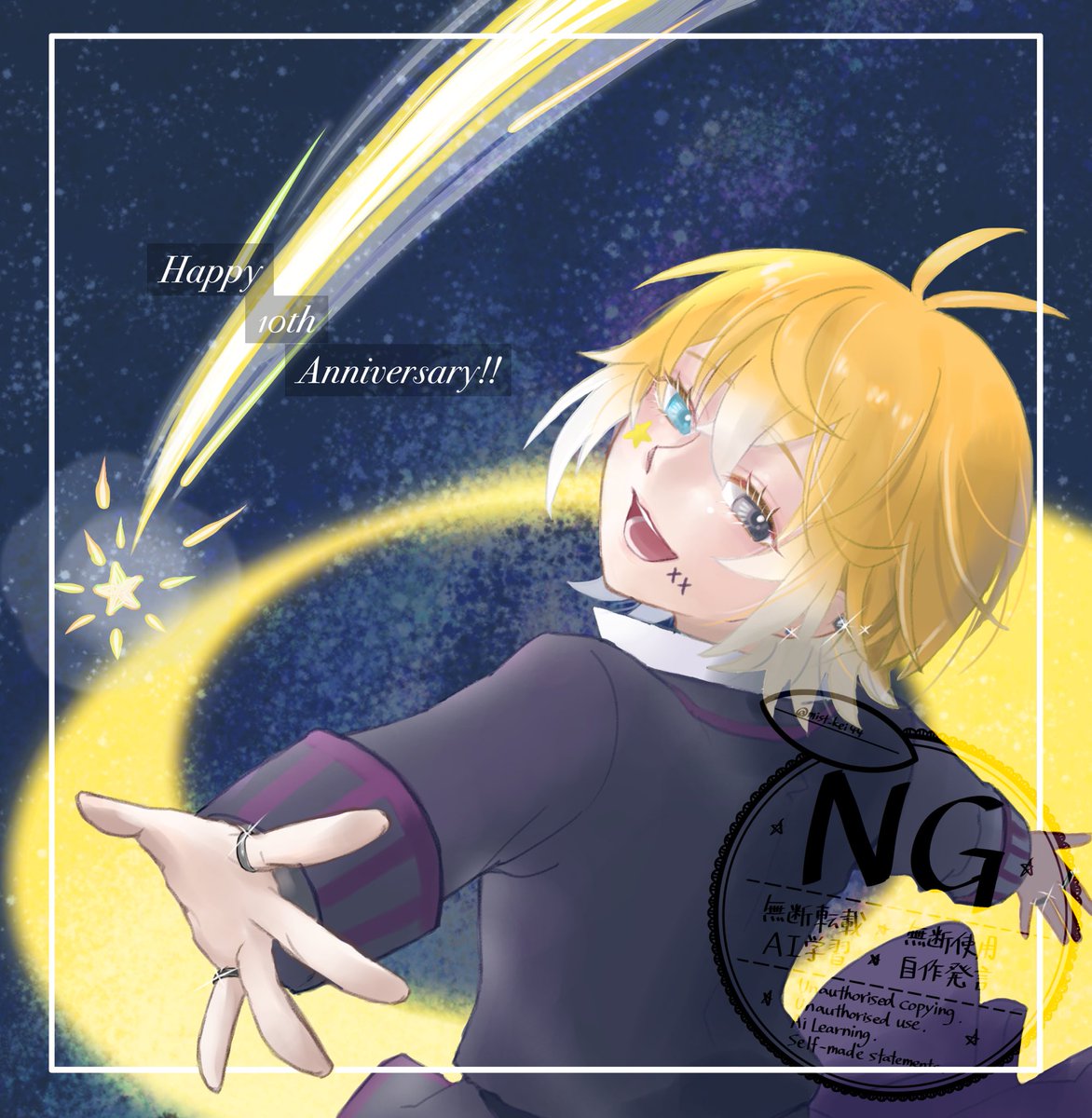 mist_kei44's tweet photo. 𝑪𝒐𝒏𝒈𝒓𝒂𝒕𝒖𝒍𝒂𝒕𝒊𝒐𝒏𝒔✩.*˚
#のっきさん活動10周年
#のっきのアトリエ https://t.co/Tbh7gOnIBY