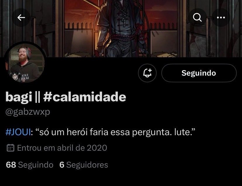 gaabixaa's tweet photo. pensando nisso aqui, vou chorar te amo ordem paranormal https://t.co/zYfcfQ3YM4
