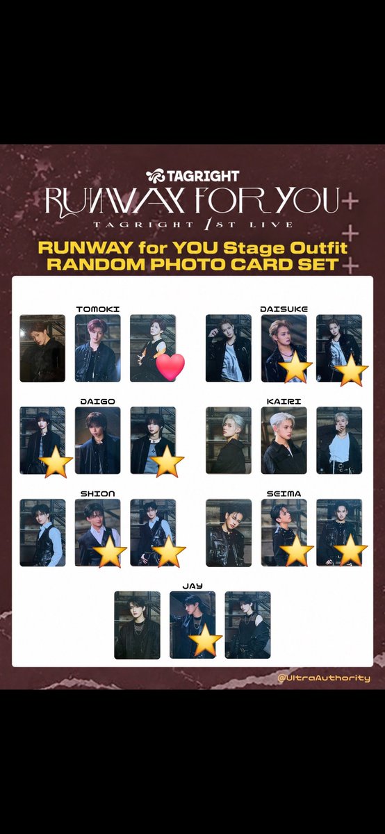 Beru0820's tweet photo. TAGRIGHTトレカ交換🏷️

【譲】⭐
【求】西山智樹※♥️優先

10/11、10/12、11/7現場での交換希望です！
お気軽にお声かけください✨️
#TAGRIGHT交換 https://t.co/RbjXhrHyIe