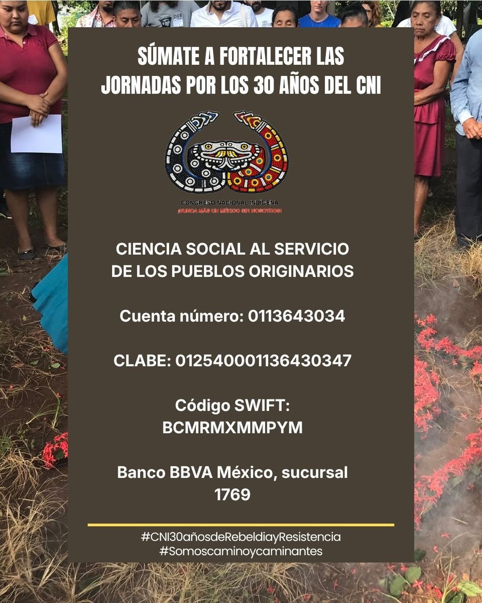 CNI_Mexico's tweet photo. Espejo 26. Del Sur de Veracruz

#CNI30añosdeRebeldíayResistencia
#Somoscaminoycaminantes https://t.co/H6W3yp1XkI