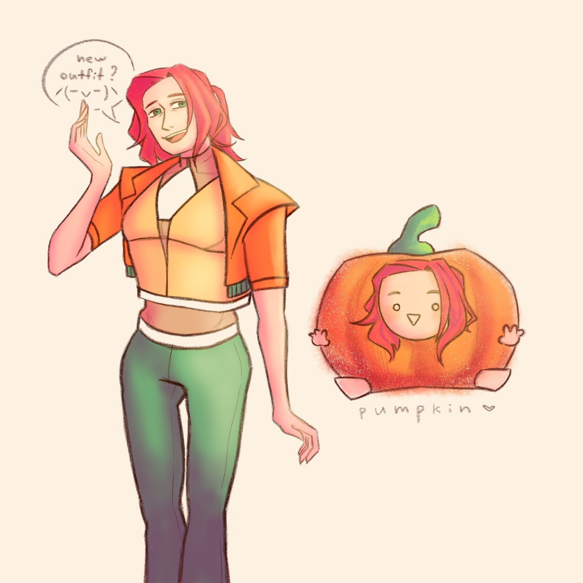 Gruwabi's tweet photo. Two sketches for VGtober. October 1st and 2nd combined together. 
#VGtober https://t.co/l81N5wkDbe