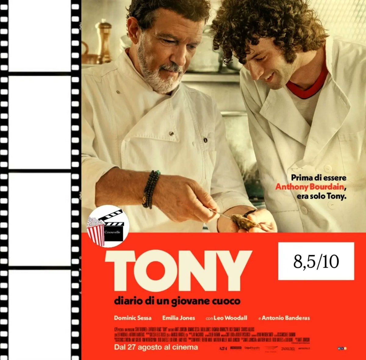 morenjhu's tweet photo. Tony: Diary of a Young Cook releases August 27, 2026. Directed by Matt Johnson, this biographical comedy-drama follows Anthony Bourdain’s uncertain youth as he discovers cooking, writing, and what truly makes him happy. Rating: 8. 5/10. https://t.co/NxdKT6D1pL