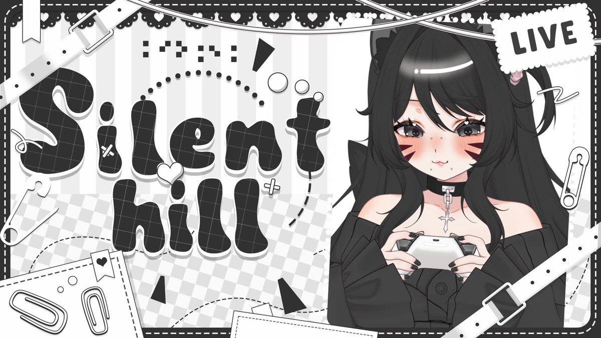 nyxbitten's tweet photo. 🦇 𓂃 ⸝⸝ NYX IS LIVE NOW!! ♡

I promise I don’t bite...
Unless you come into chat hehe. 

Come hang out with me while we play Silent Hill 2 ♡

🔗 Link in my bio! https://t.co/X1SCr8BRtc