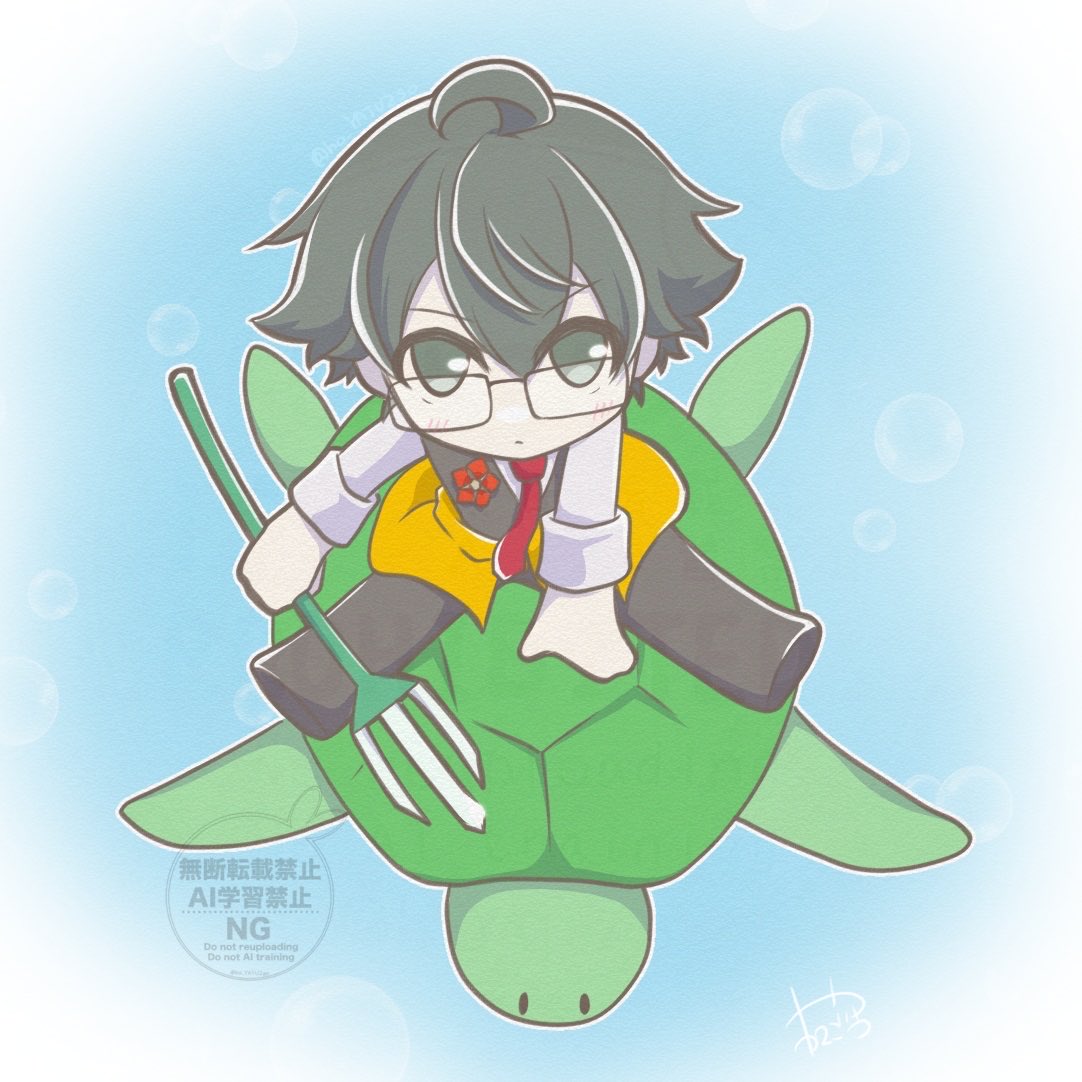 ho_YATU2go's tweet photo. ルルイエ！🐢
#はよ見ろやあ https://t.co/vqjuLdOKIy