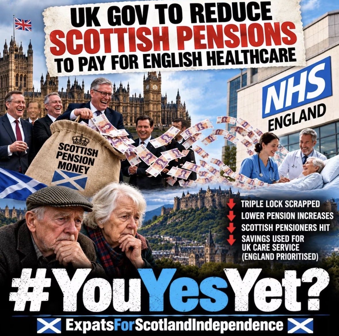 RabfaeKillie1's tweet photo. Is the bubble burst .. #areyouyesyet
#Scots being shortchanged again.

#yes #inde #indy #snp #independence https://t.co/F2DJ3XDqCX