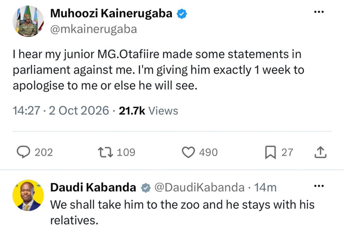 KamanziAlexM's tweet photo. Waiting for the Apology and we draw the line. https://t.co/ImThMfPESp