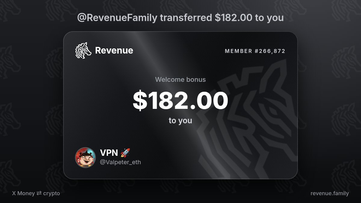 Valpeter_eth's tweet photo. Putting it here: $182.00 from @RevenueFamily https://t.co/YshhJsJnlz