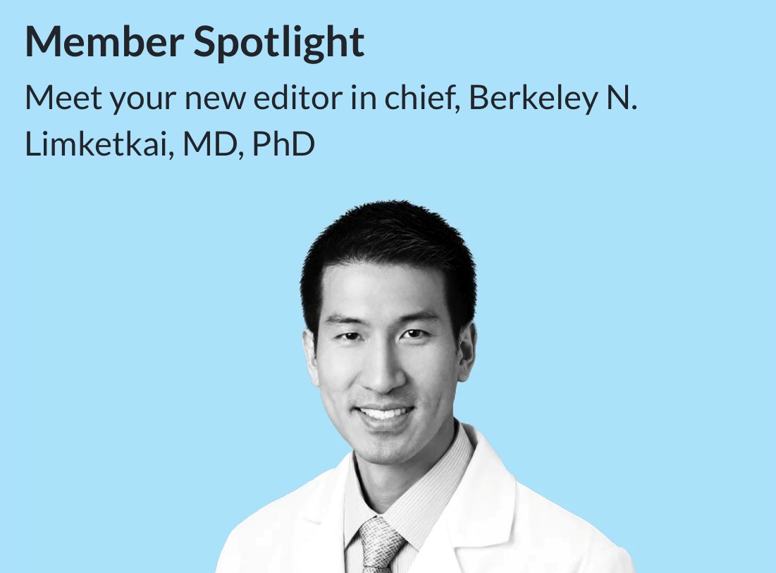 UCLAGIHep's tweet photo. Meet your new @AGA_GIHN editor in chief Berkeley N. Limketkai, MD, PhD! @berkeleydoc is the director of clinical research for the UCLA Center for IBD at #UCLAGI. He brings an engineer’s eye and a methodologist’s rigor to GI &amp; Hepatology News.

👉https://t.co/9xkISeGS8B https://t.co/We01wAo9j2