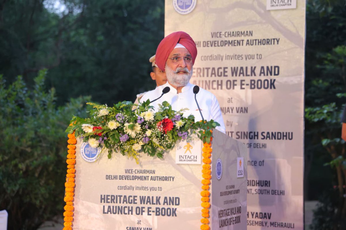 LtGovDelhi's tweet photo. Interacted with Delhiites at the Heritage Walk in Sanjay Van today, highlighting that women’s safety is a shared responsibility.

A safer Delhi means zero tolerance for harassment, secure public spaces, digital safety and active bystander support.

With respect and collective responsibility, we can create a Delhi where every woman feels safe, confident and free to participate and lead.

The energy of our youth gives me confidence that together, we can build a #ViksitDilli where women are safe and equal stakeholders.