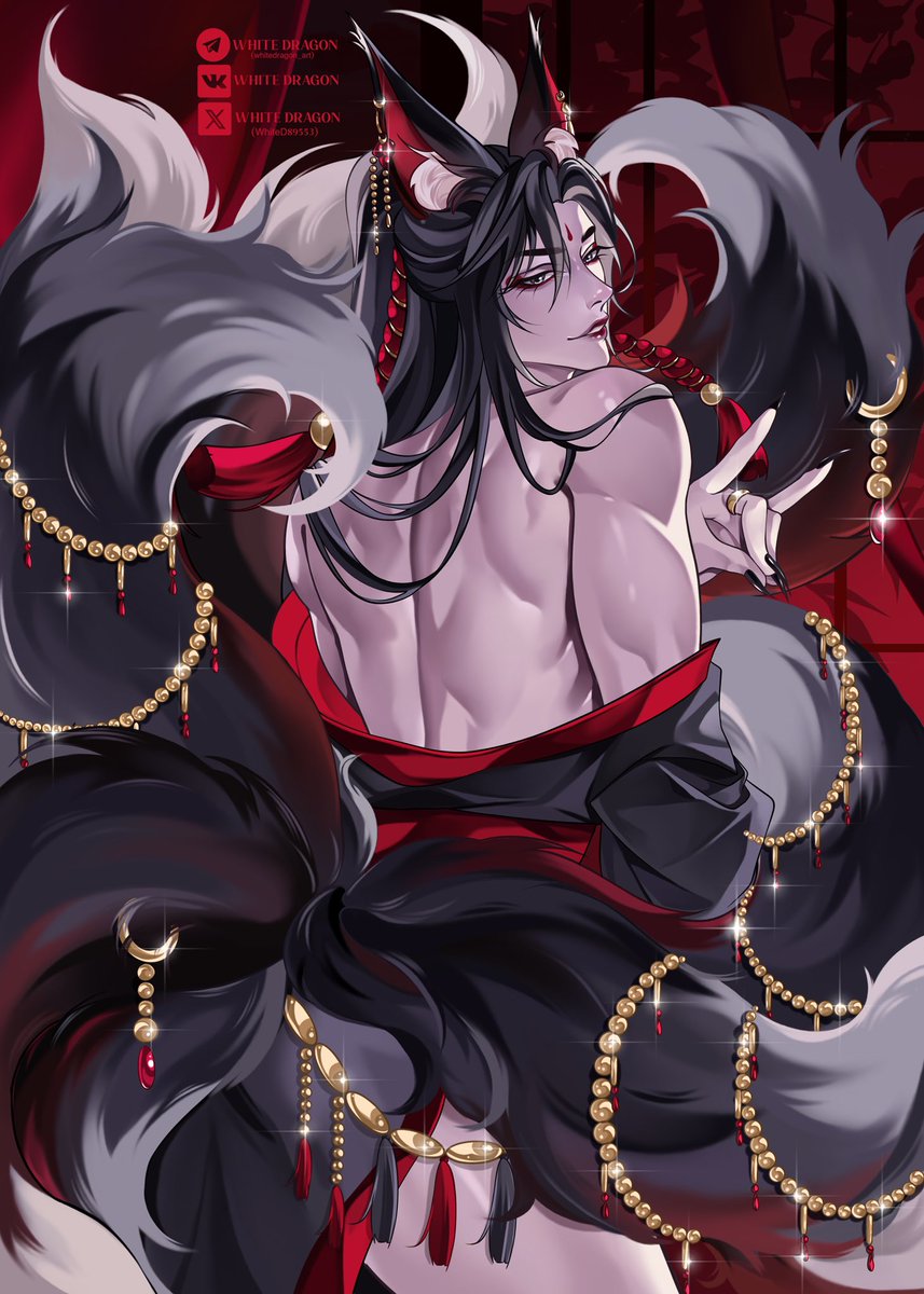 whiteDragonArt8's tweet photo. The little fox wants to be with his dragon 🥹 
18+ version on Telegram

#WeiYing #mdzs #mdzsfanart https://t.co/PHRrjvnH8H
