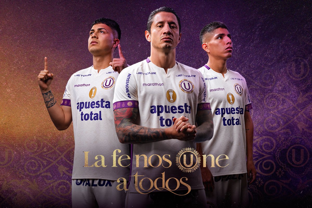EleteTSC's tweet photo. 🇵🇪🟣 @Universitario y Marathon presentan su camiseta 2026 en homenaje al Señor de los Milagros.

El modelo crema es acompañado por vivos en morado y dorado, con una leve trama y detalles alusivos a la fe. Las mangas se adornan con números en representación de las cuadrillas. https://t.co/g2rKoaESDH