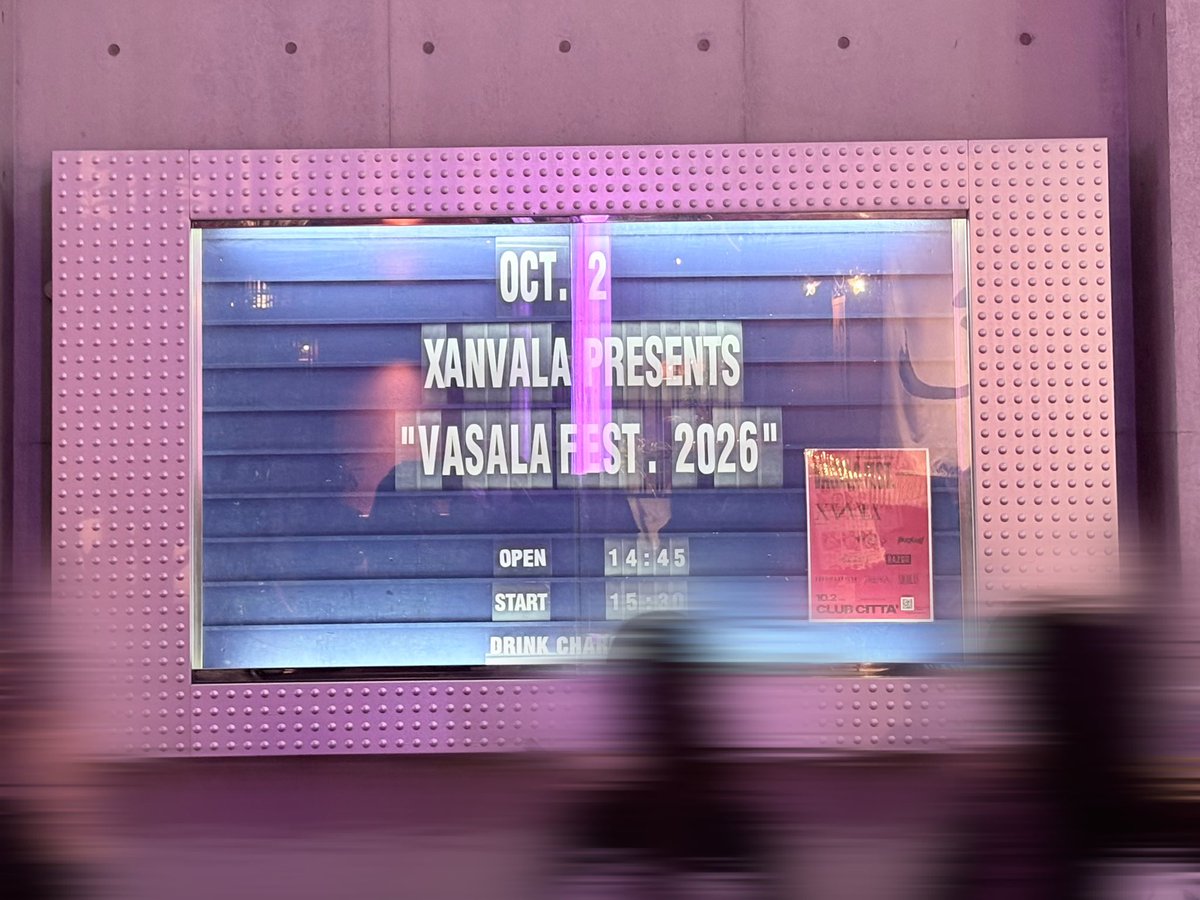 kamyu_07's tweet photo. VASALA FEST.直前まで行けるか微妙だったけど無事に行けてきた！！！
仕事後だったからRAZORからしか見れなかったけどめちゃめちゃ楽しかった当券の元取りましたわ笑
程よい疲労感…最初から参加した皆様はマジお疲れ様でした https://t.co/iYHNkdbQsS