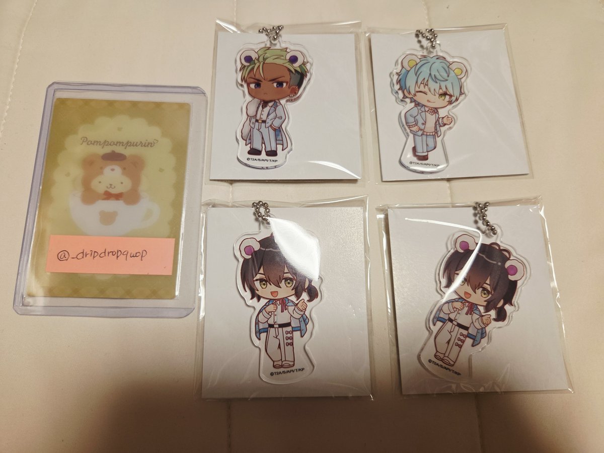 _dripdropqwop's tweet photo. AMOカフェ アモカフェ
KING OF PRISM キンプリ White Bear
交換、譲渡

アクリルキーホルダー アクキー アクスタ

譲→ジョージ、アレク☆、コウジ ×2
求→ヒロ>シン、☆の買取

検索よりお気軽によろしくお願いいたします。 https://t.co/AZarxQx300
