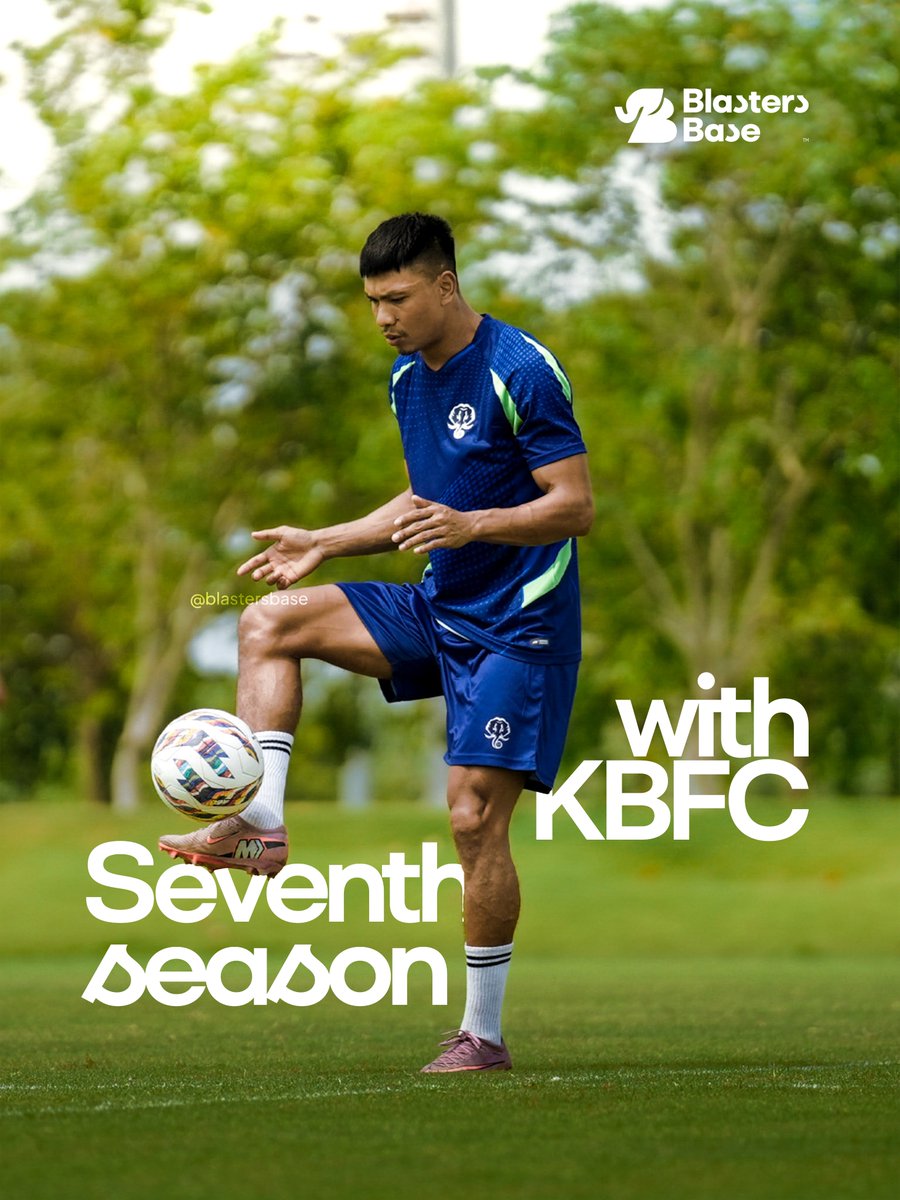 blastersbase's tweet photo. Sandeep Singh is set to continue with Kerala Blasters for his 7th season. 🐘🔥

Still Yellow. Still home. 💛

#KBFC #KeralaBlasters #SandeepSingh #BlastersBase https://t.co/VKcD8QDOOg