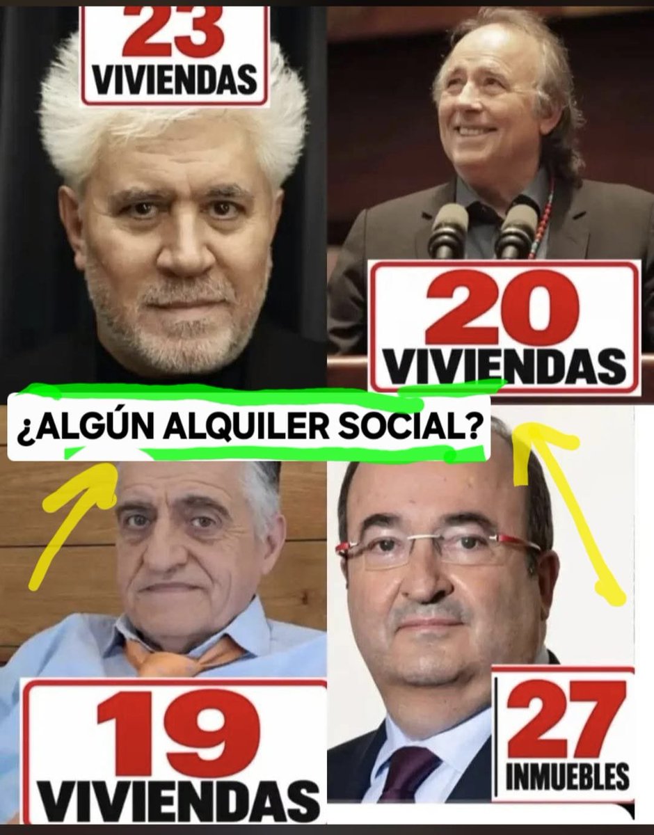 nuevadelhi1948's tweet photo. Éstos son los verdaderos fondos buitres y tenedores de viviendas el gobierno hará algo con éstos conocidos tenedores de más de 10 viviendas, se les expropiaran para poner dichas viviendas en alquileres sociales. https://t.co/SKgMkBSUpD