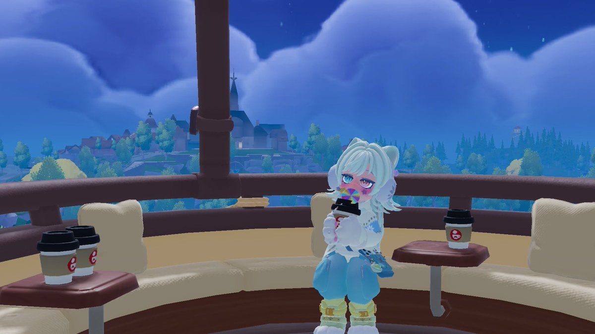 ____my_name____'s tweet photo. 猫ちゃんが脚に挟まってきたり
気球に乗ってみたり🎈 https://t.co/7lX3P8HzVz