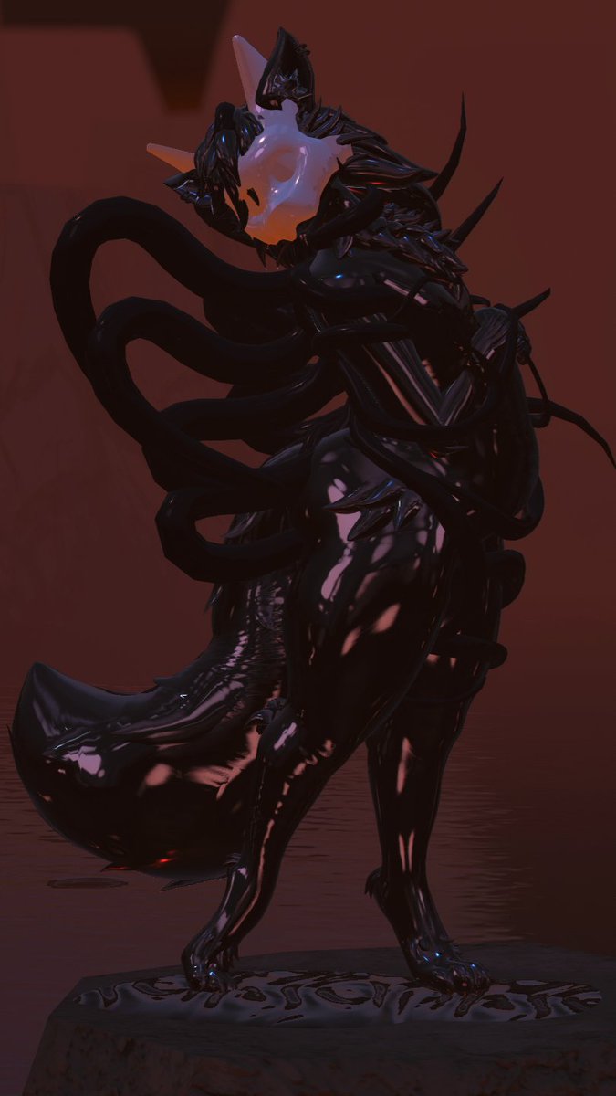 SammysWeirdAD's tweet photo. Feeling... funny

#latex #latexfur #goo #slime #vrc #tentacles https://t.co/Zr6gV420UQ
