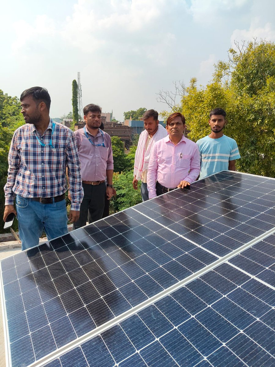 SEVA_SBPDCL's tweet photo. बिहार ऊर्जा परियोजना | भोजपुर

CE Project-I (Rural) द्वारा आज दिनांक 2 अक्टूबर 2026 को भोजपुर जिले में ULA के कार्यों की प्रगति का निरीक्षण एवं मॉनिटरिंग की गई । (1/2) https://t.co/8OCnCSOLAt