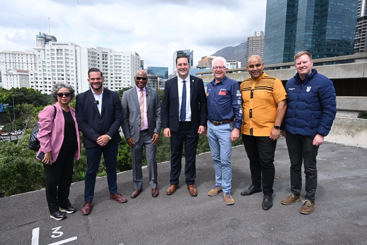 DeanMacpherson's tweet photo. It was an incredible privilege to attend the unveiling of the new Cape Town Foreshore Precient hosted by Mayor,
@geordinhl. This multi Billion Rand development will revolutionise the way people move in the city, as well as create new opportunities for investment, jobs and affordable housing. @DepartmentPWI is ready to support this project and ensure our assets connect the city in new ways.