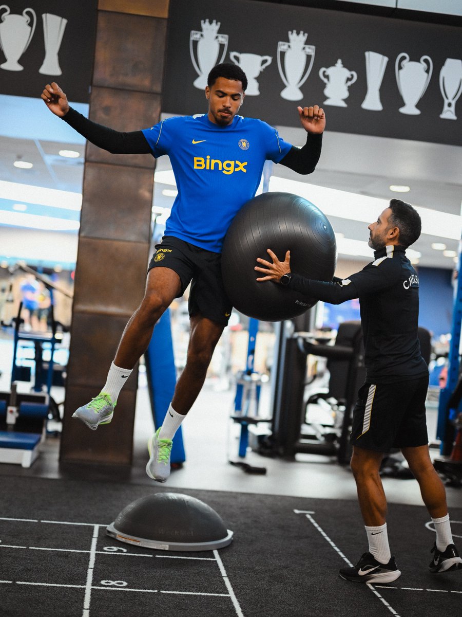 ChelseaFC's tweet photo. Keeping it ticking. ⏱️ https://t.co/7Vjzj6WfEx