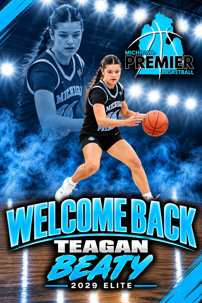 MIpremierbball's tweet photo. Welcome back Teagan Beaty!! https://t.co/7u8xCKm0iJ