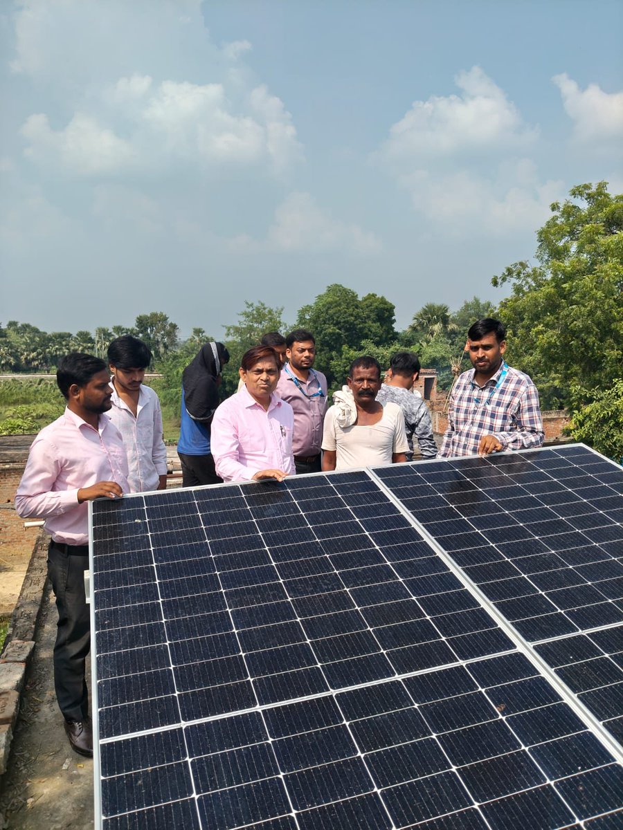 SEVA_SBPDCL's tweet photo. बिहार ऊर्जा परियोजना | भोजपुर

CE Project-I (Rural) द्वारा आज दिनांक 2 अक्टूबर 2026 को भोजपुर जिले में ULA के कार्यों की प्रगति का निरीक्षण एवं मॉनिटरिंग की गई । (1/2) https://t.co/8OCnCSOLAt
