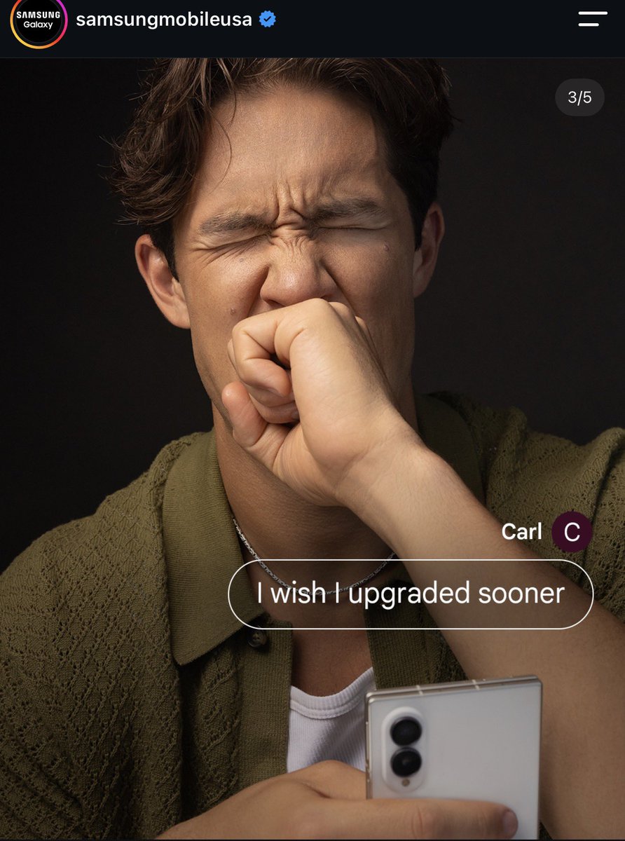 AniyaCore's tweet photo. it’s never too late for an upgrade!

Aniya and Carl for Samsung https://t.co/Kk90BU2qVK