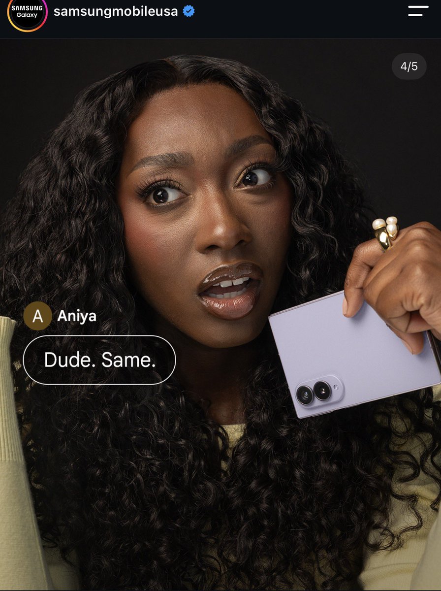 AniyaCore's tweet photo. it’s never too late for an upgrade!

Aniya and Carl for Samsung https://t.co/Kk90BU2qVK