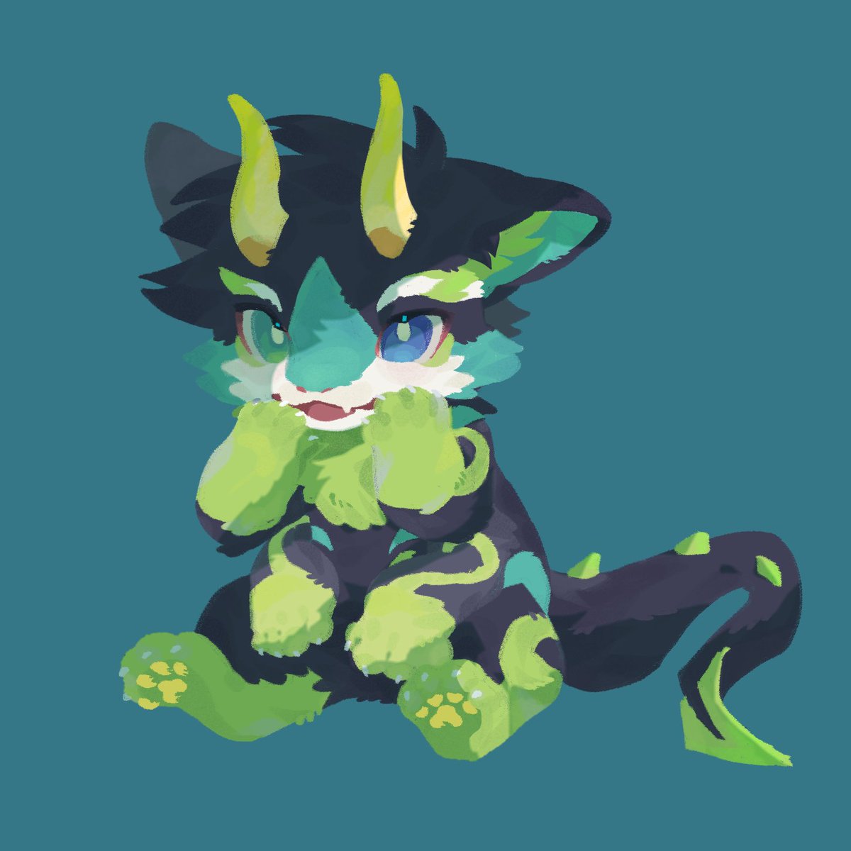 RyuGenDragon's tweet photo. I don't know I can have more arms ~

#furryartㅤㅤㅤ 
The artist: https://t.co/KfXRmZNt30 https://t.co/KHRNeSqySZ