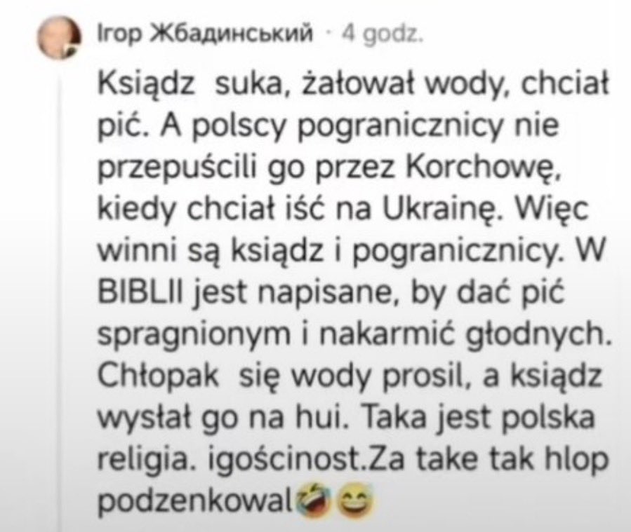 Lukas_blask's tweet photo. @ddavydi00 @Bombas_ua_2 Ukrainians are very tough with killing priests and then joking about it https://t.co/w5ZXfdi6mO