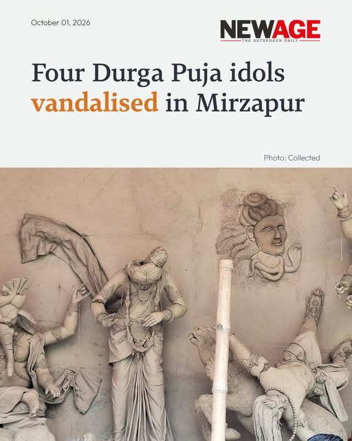 pratimbose's tweet photo. An year ago, Tulsi Gabbard pointed out sustained atrocities on Hindus and other minorities in #Bangladesh. Rape, killing, forced conversion, land grab and administrative bias and cultural onslaught  are normal here. 
It was always anti-#Hindu. Persecution of minorities was normalised throughout its existence. All parties were historically responsible for atrocities on Hindus. 
But, the last two years were horrible. The arrival of #BNP which was accused of the 2001 riot, didn't help.  
Wahabi Islamists are on rampage, unleashing attacks even on minority Muslim sects. Hindus are subjected to unprecedented terror.  
With Puja round the corner temple and idol vandalism peaked. Toll stood at 10 an week ago. Today's New Age, reported 4 incidents of vandalism in one district. Actual toll is at least four times higher. 
https://t.co/rrCxKJeeuB 

https://t.co/nRy9sWKf27