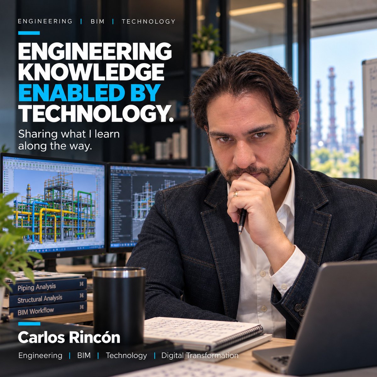 BIMparables's tweet photo. 🔹 Ingeniería, BIM y tecnología. Temas que seguimos explorando y aprendiendo, en medio de la evolución digital y de los avances en IA y automatización.💡 Seguimos compartiendo algunas ideas, herramientas, proyectos y cosas que vamos descubriendo en el camino.
#Engineering #BIM https://t.co/WixxbhzRNI