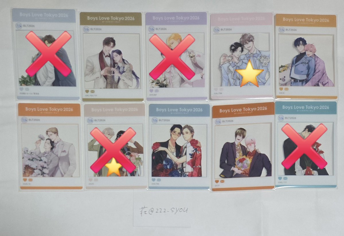 222_syou's tweet photo. BLT アクリルカード クリカ クリアファイル ぱしゃこれ 交換
譲】画像1、2枚目
求】画像3枚目
ぱしゃこれも同先生を求めています。⭐は現在⭐との交換のみ。箱違いの交換も可能です。検索からでもお気軽にお声がけください。よろしくお願いいたします。 https://t.co/4kTGmTH95B