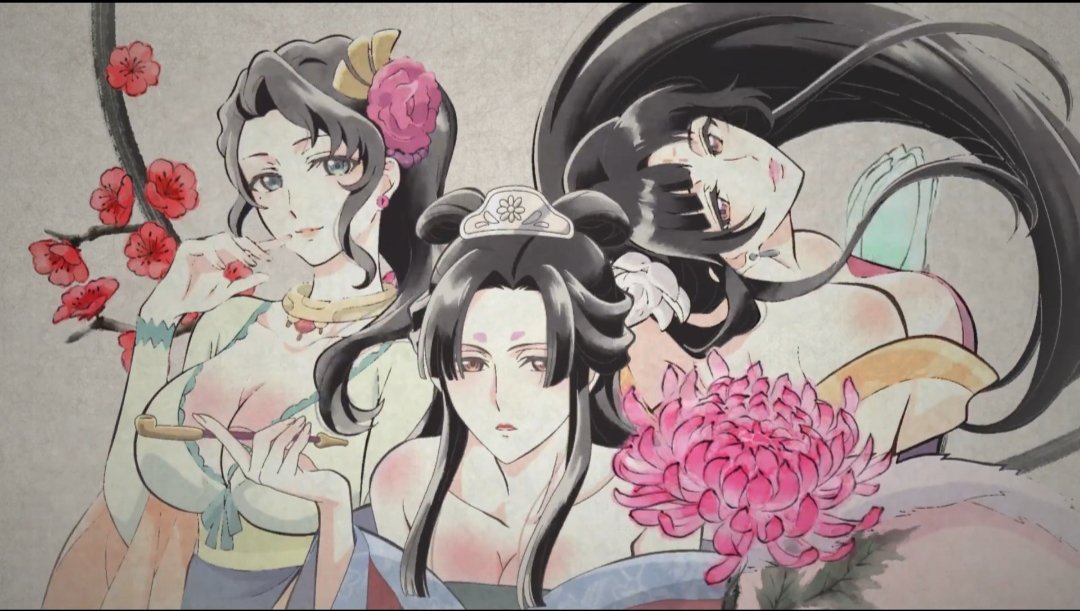 Gadyuka86F's tweet photo. The Three Goddesses of Apothecary Diaries 😌 https://t.co/JT1RKCao2I