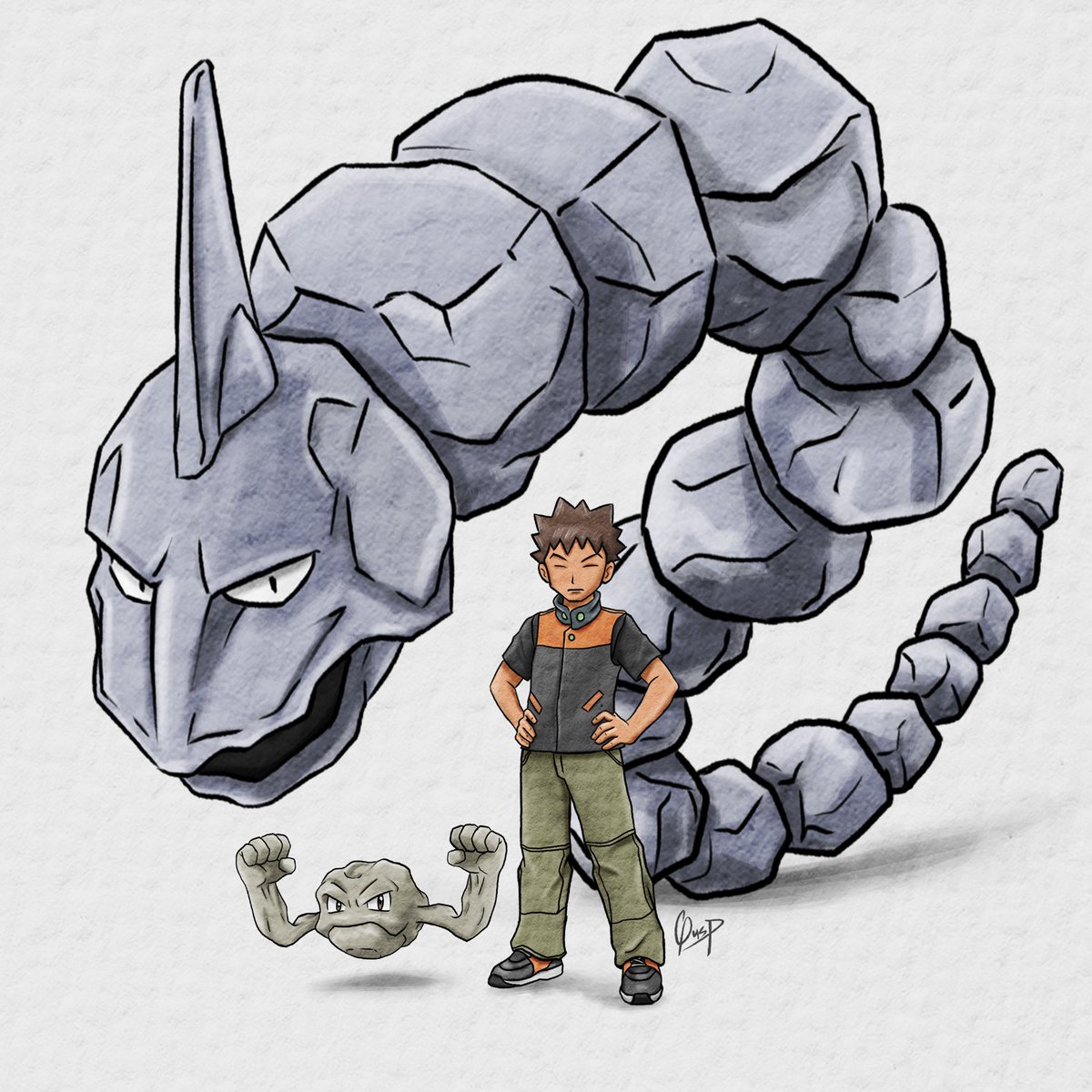 PKMMoments's tweet photo. Brock y sus Pokémon en RF 🔥 y VH 🌿
Geodude y Onix 

#pokemonrojofuego
#pokemonverdehoja https://t.co/WVJB83Wn3V