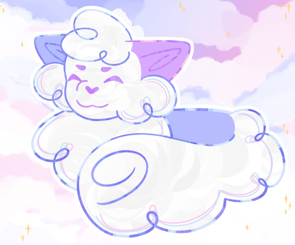 whimsillies's tweet photo. ✨Loaf✨

Our Mascot wishes you all an amazing October~! 

They invite you to the clouds for a nice nap in the skies, and would love to remind you all that applications open... TOMORROW☁️✨ https://t.co/0qBobApQMG
