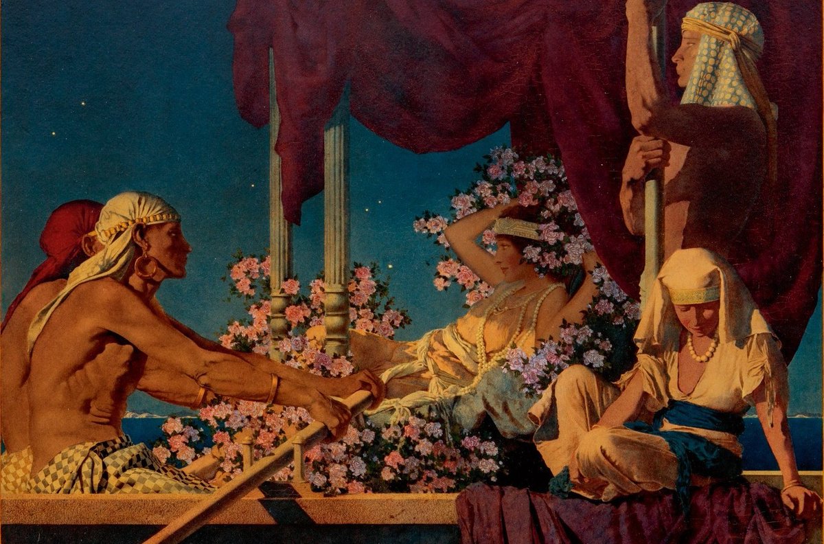 Seleuco_'s tweet photo. Maxfield Parrish https://t.co/Epfe00vTav