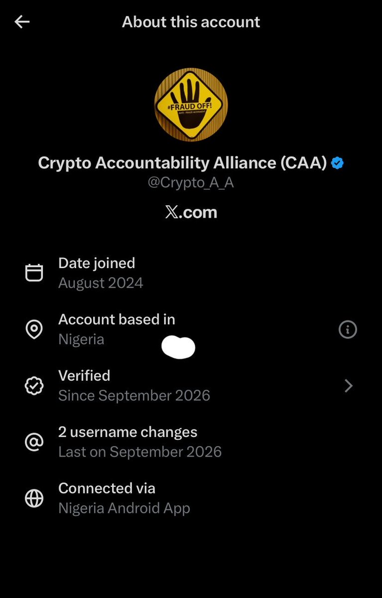 pisocialprofile's tweet photo. ⚠️ Don't fall for it.

Why is the location USA but he's Nigerian? My fellow Nigerians &amp; everyone worldwide, don't believe everything from a Nigerian mouth unless the project is PROVEN scam, you'll know yourself. @Crypto_A_A https://t.co/n6EeeSPyoZ