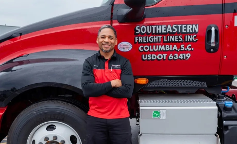 SEFreightLines's tweet photo. From mentoring the next generation of drivers to working alongside his son, Harold is proud of the career he’s built.

“It just really solidifies the fact that I made a great decision. I plan on being here until the day I retire.”

🔗 https://t.co/ExvvyekUas #SEFL #LTL #trucking https://t.co/f6pQM0UCQ4