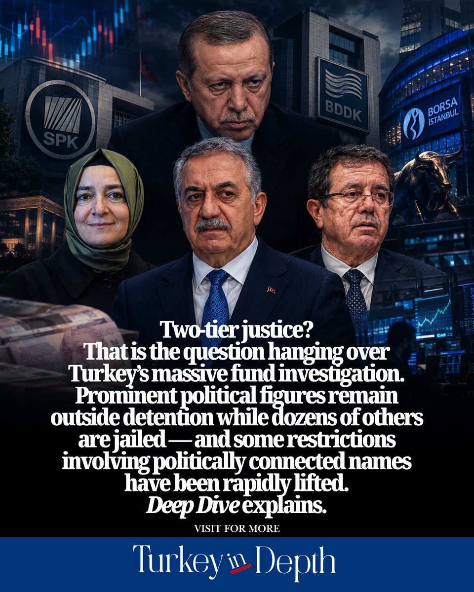 TurkeyInDepth2's tweet photo. Up to ₺1 million may be returned to investors.
But when?
Turkey’s government has announced a compensation mechanism for victims of the fund crisis without giving a clear payout date.
Meanwhile, the political questions surrounding the scandal keep multiplying.
🔗 https://t.co/26L5Sci2Y2