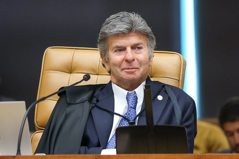 g1's tweet photo. Ministro Luiz Fux será relator no STF de ações de entidades contra proibição das bets https://t.co/fyIJDY1Q9g https://t.co/2Q7XITZJFX
