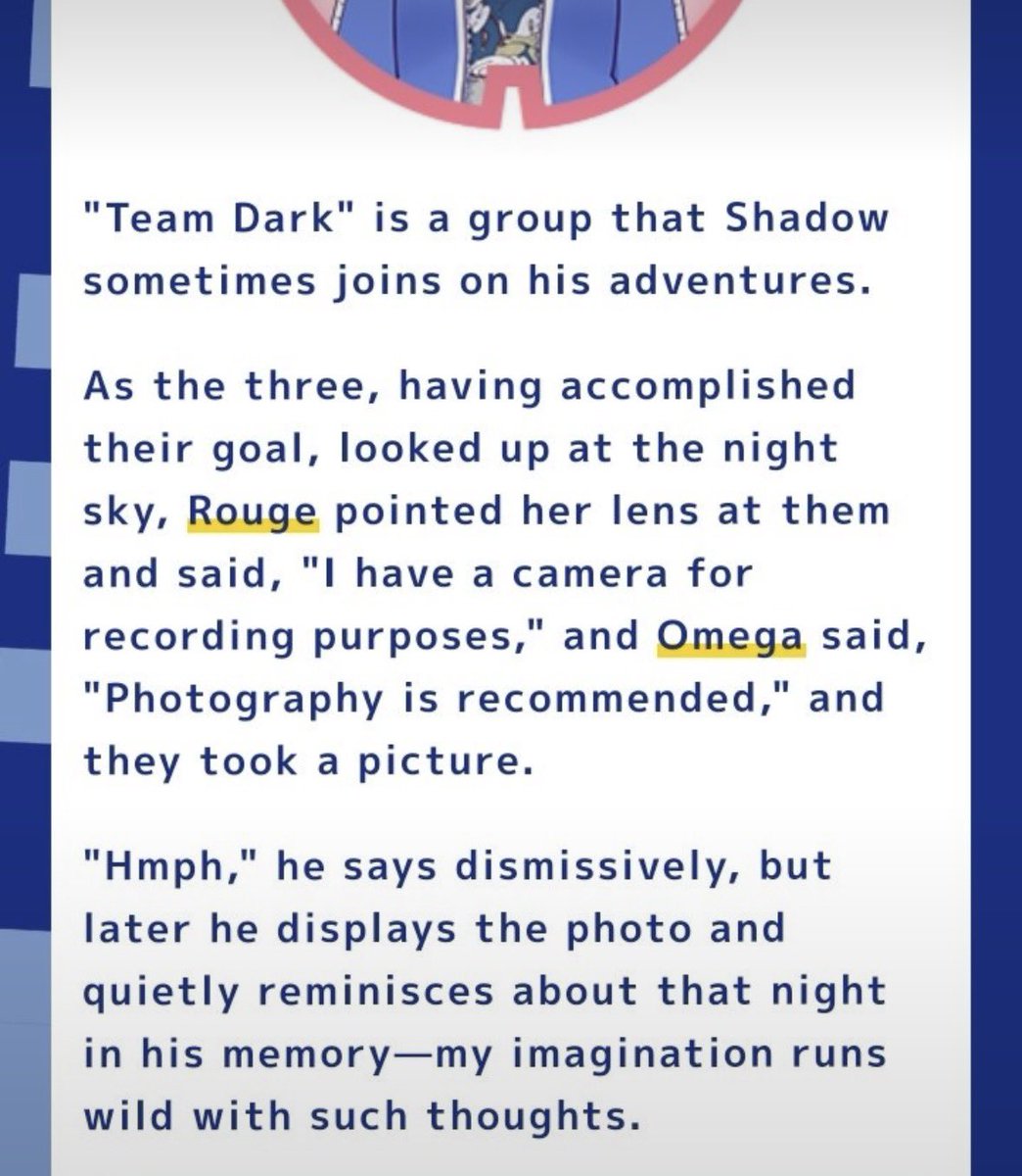 hearts2shadow's tweet photo. The picture Shadow is looking at is of team dark?? That’s so cute😭❤️ https://t.co/rL79808jxc